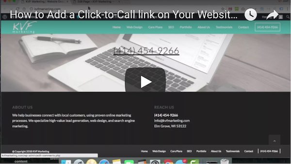 click to call link wordpress