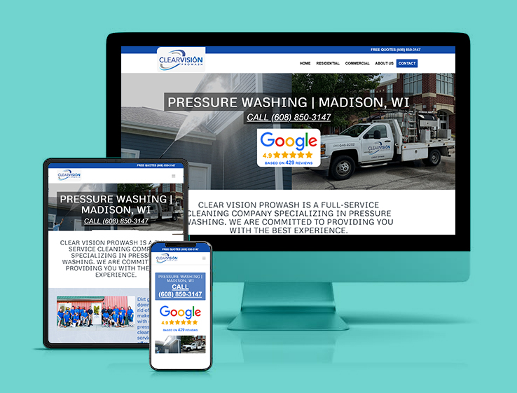 Pressure Washing SEO Case Study 2025